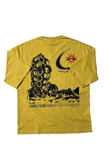Załaduj obraz do przeglądarki galerii, Behindyou Oversized Yellow T-shirt
